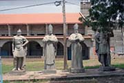 Famous catholic churc ar Dassa Zoum. Benin.