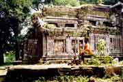 Wat Phu temple near Champasak. Laos.