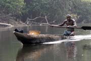 Fisherman, Lobe River. Cameroon.