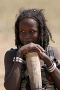 Woman from Bororo nomad ethnic. Lake Chad area. Cameroon.