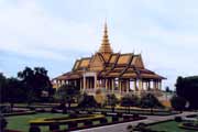 Royal palace in Phnom Penh. Cambodia.