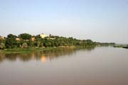 Niger river at Niamey capitol. Niger.