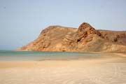 North coast of Socotra (Suqutra) island near Qalansiyah town. Yemen.