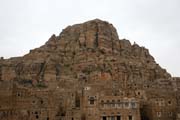 Historic and fortified village of Thilla (Thula). Yemen.