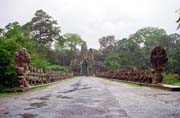 South gate of Angkor Thom. Angkor Wat temples area. Cambodia.