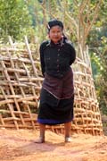 Woman from Eng tribe (sometimes called Ann or black teeth people), area around Kengtung town. Myanmar (Burma).