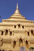 Buddhist monastery Wat Jong Kham (Zom Kham), Kengtung town. Myanmar (Burma).