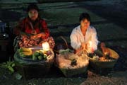 Night market, Mrauk U. Myanmar (Burma).