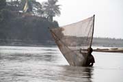 Fisherman, Mrauk U. Myanmar (Burma).