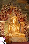 Mahamuni Paya and famous Buddha, Mrauk U area. Myanmar (Burma).