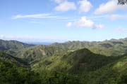 Mountains around Baracoa town. Cuba.