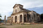 Iglesia Parroquial de la Santsima, Plaza Mayor, Trinidad. Cuba.