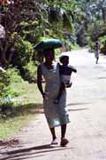 Local villagers, Ile Sainte Marie island. Madagascar.