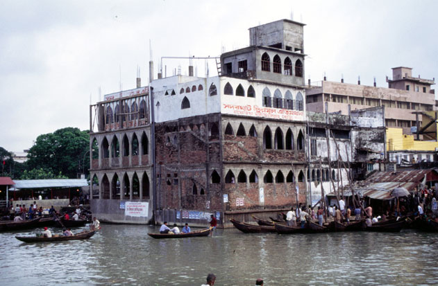 Around river port at Dhaka. Bangladesh.