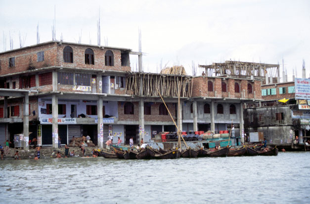 Around riverport. Dhaka. Bangladesh.