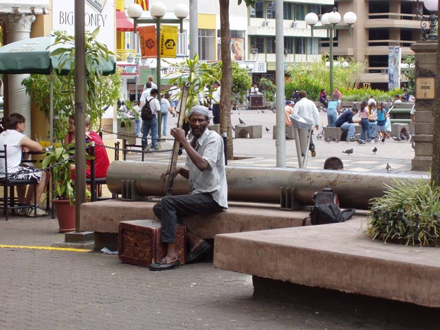 Street life at San Jose. Costa Rica.
