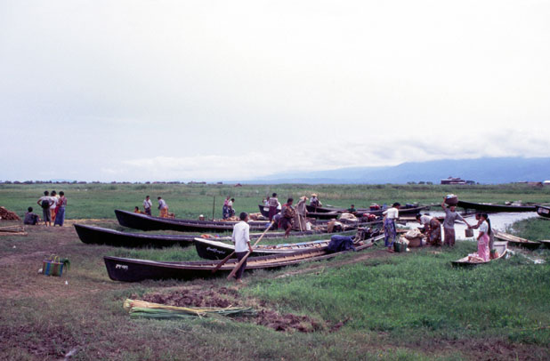 Inle lake area. Myanmar (Burma).