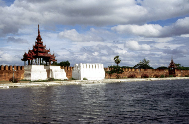 Mandalay Fort. Myanmar (Burma).