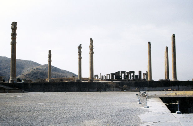 Ancient city of Persepolis (Takht-e Jamshid). Iran.
