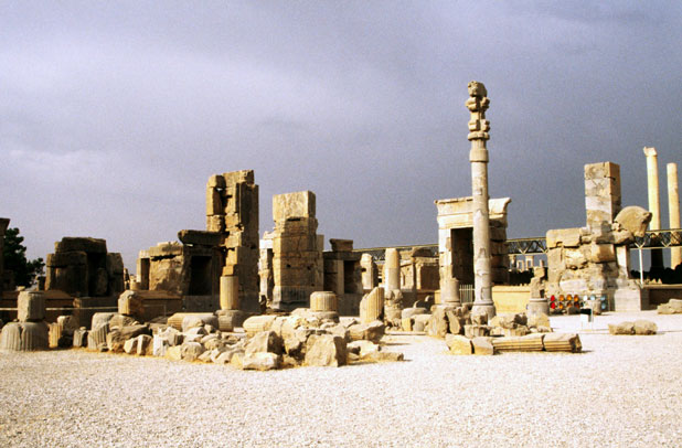 Ancient city of Persepolis (Takht-e Jamshid). Iran.