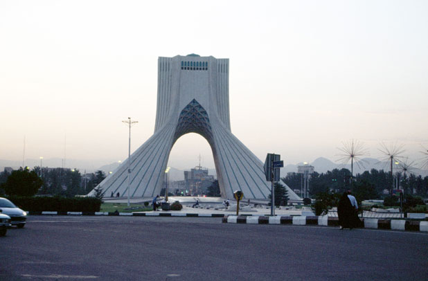 Azadi square. Tehran. Iran.