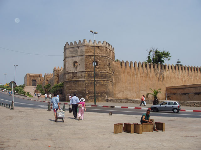 Rabat town. Morocco.