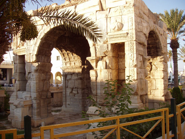 Tripolis town. Libya.