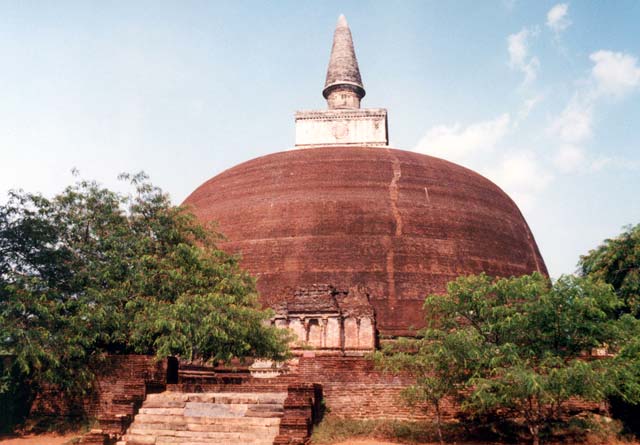 The remains of the ancient city of Polonnaruwa, dates from the reign of the Indian Chola dynasty in the 11th and 12th century. Sri Lanka.