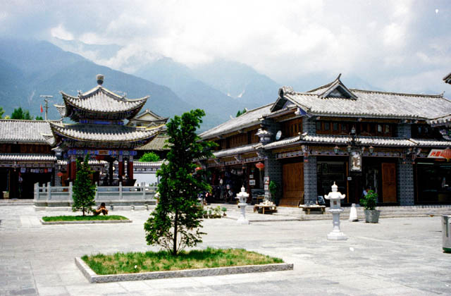 Dali town. China.
