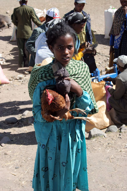 Market, south of Addis Abbeba. South,  Ethiopia.