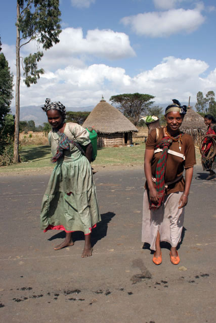 Village south of Addis Abbeba. South,  Ethiopia.