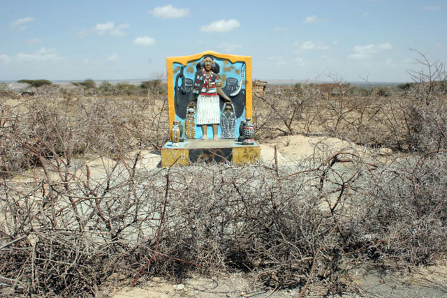 Painted graves south of Addis Abbeba. South,  Ethiopia.