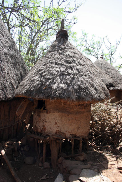 Village, Konso area. South,  Ethiopia.