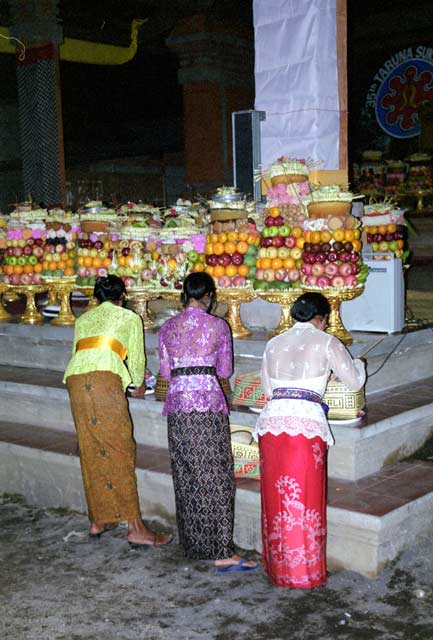 Hindu celebration. Bali,  Indonesia.