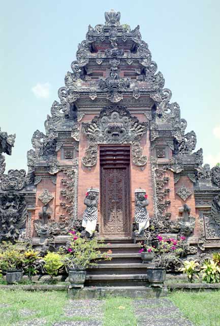 Hindu temple in Ubud. Bali,  Indonesia.