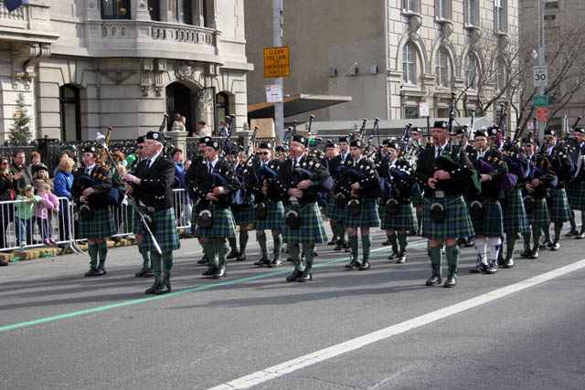 St. Patrick's Day, Manhattan, New York. United States of America.