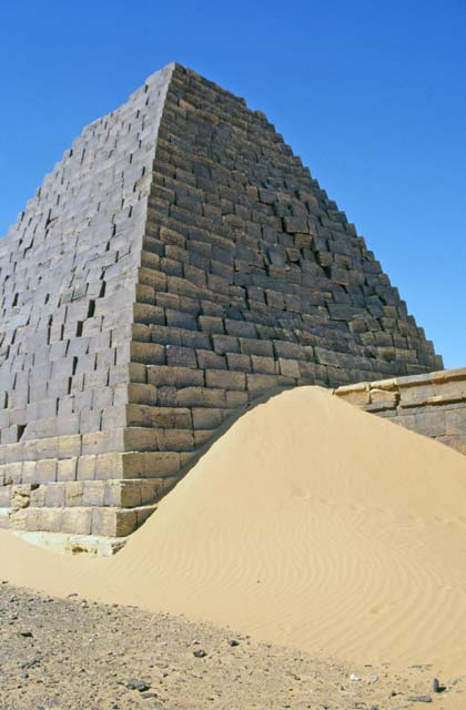 Pyramids at Meroe. Sudan.