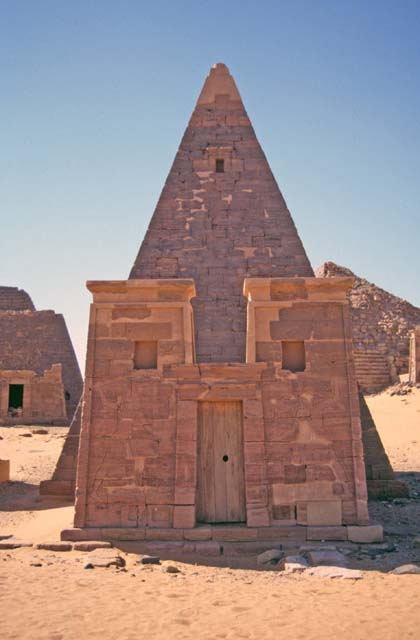 Pyramids at Meroe. Sudan.