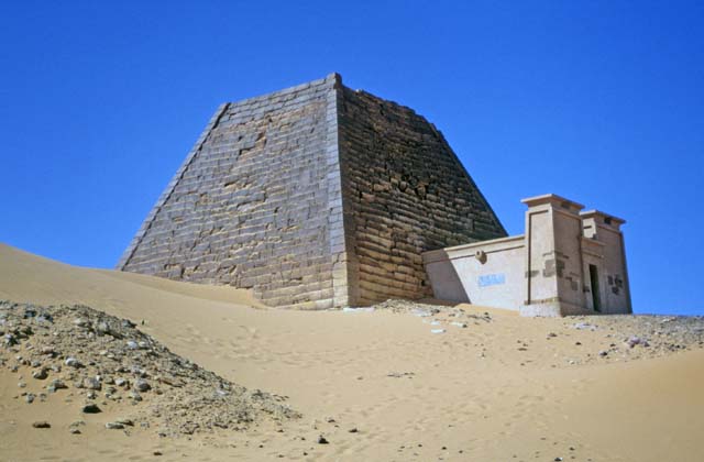 Pyramids at Meroe. Sudan.