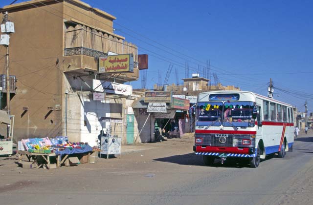 Street at Omdurman. Khartoum (Omdurman). Sudan.