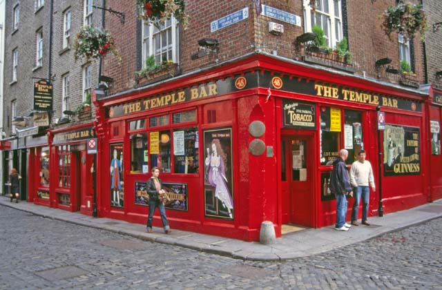 Dublin, Temple bar area. Ireland.
