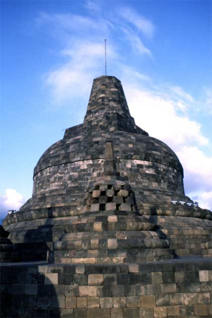 Borobudur temple. Java,  Indonesia.