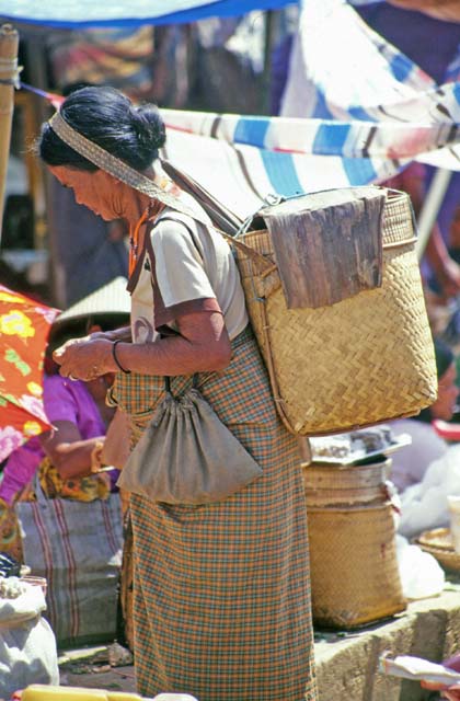 Main weekly market at Rantepao, Tana Toraja area. Sulawesi,  Indonesia.