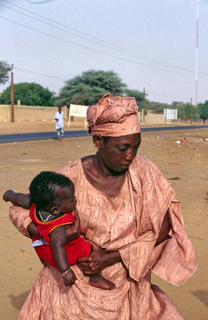 Local woman, Podor. Senegal.