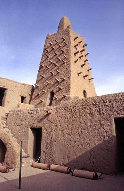 Mosque Dyingerey Ber at town Timbuktu (Tombouctou). Mali.
