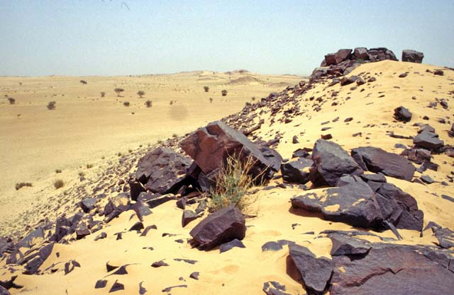 Mountains Adrar des Ifoghas. Sahara desert. Mali.