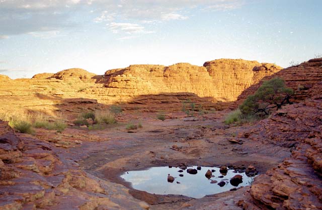 Area called Kings Canyon (Watarrka National Park). Australia.