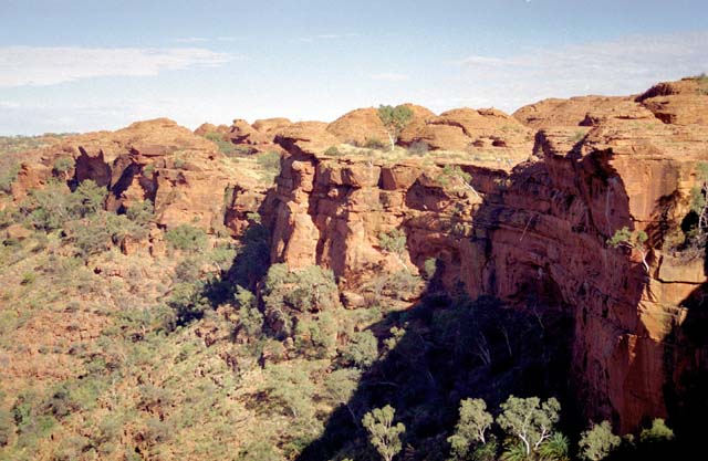 Area called Kings Canyon (Watarrka National Park). Australia.