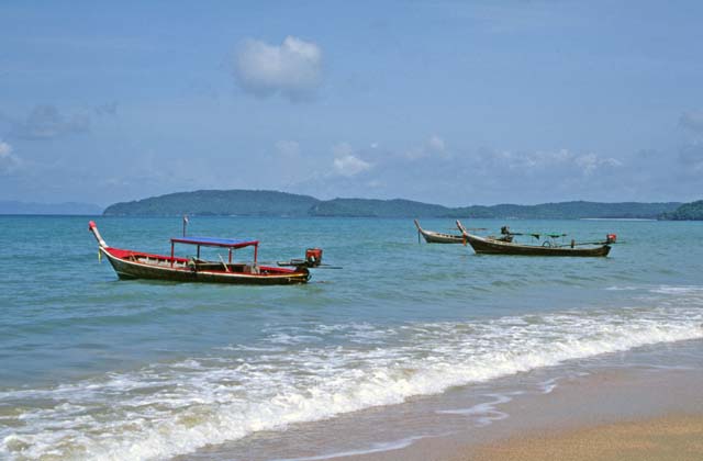 Ao Nang beach near Krabi town. Thailand.