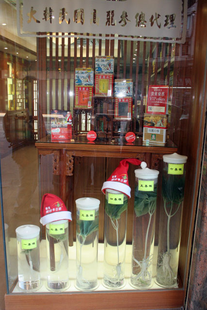 Shop with traditional chinese medicine. Hong Kong.